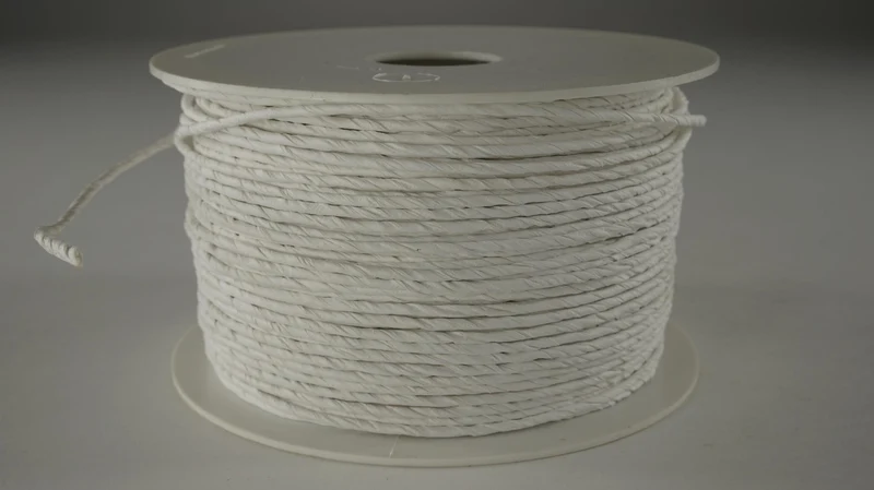 Papierdraad 100 meter rol wit