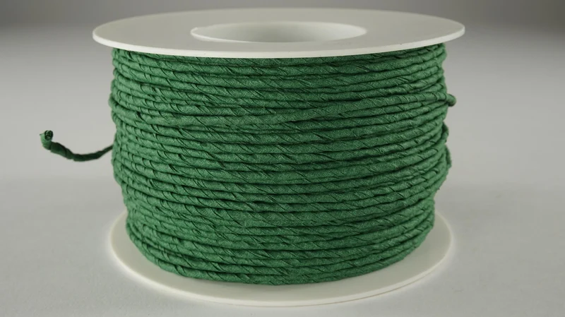 Papierdraad 100 meter rol groen