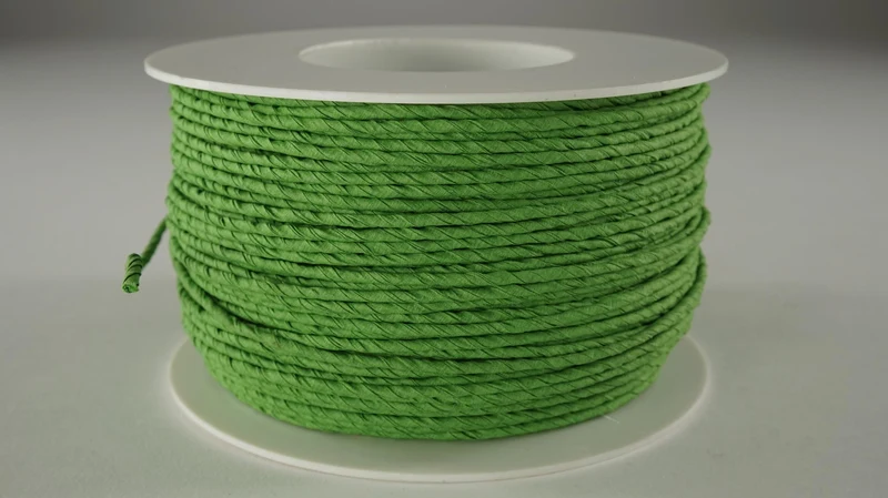 Papierdraad 100 meter rol lime