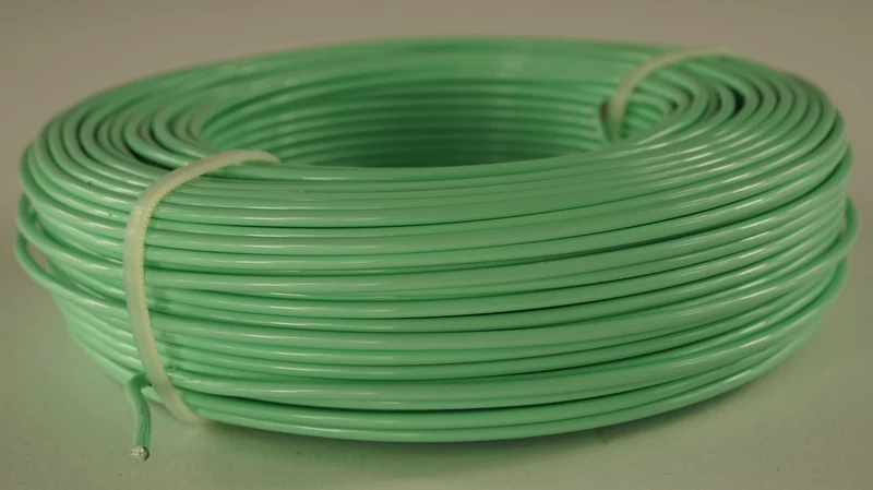 Aluminiumdraad pastell mint 2mm 60mtr 500gr