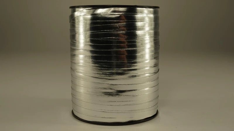 KRULLINT MIROIR 5 MM X 500 Y. NR. 05 ZILVER