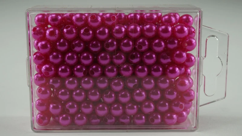 Parels 8 mm fuchsia 250stk