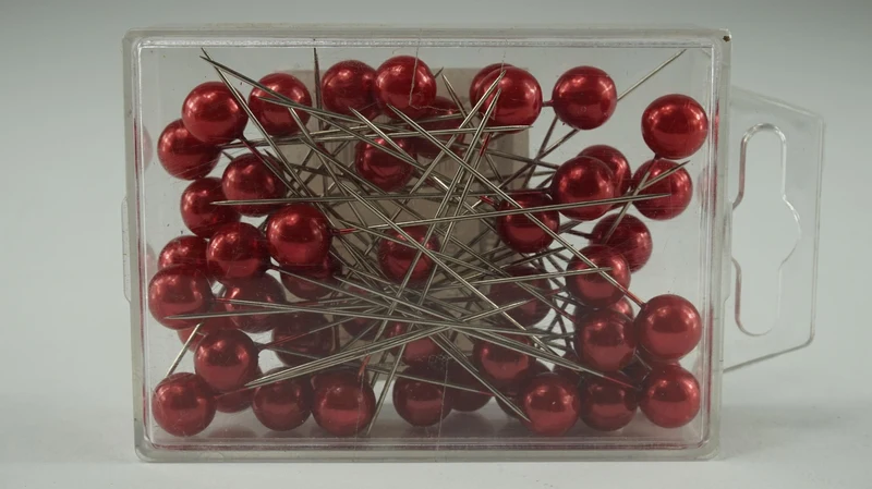 Pushpins rood 10mm 50stk