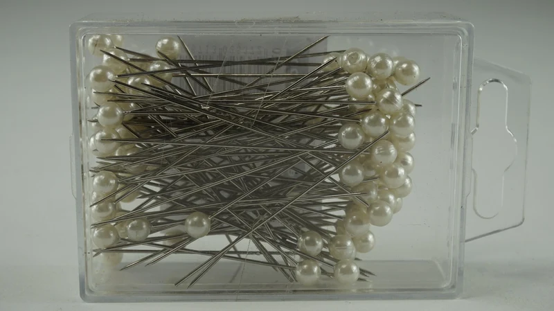 Pushpins wit 6mm 100stk