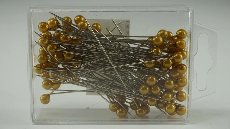 Pushpins goud 6mm 100 stuks