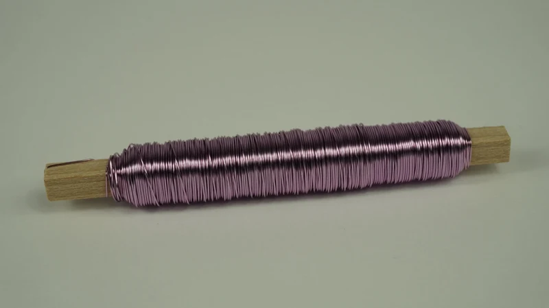 Klosje draad d en d gekleurd lavendel