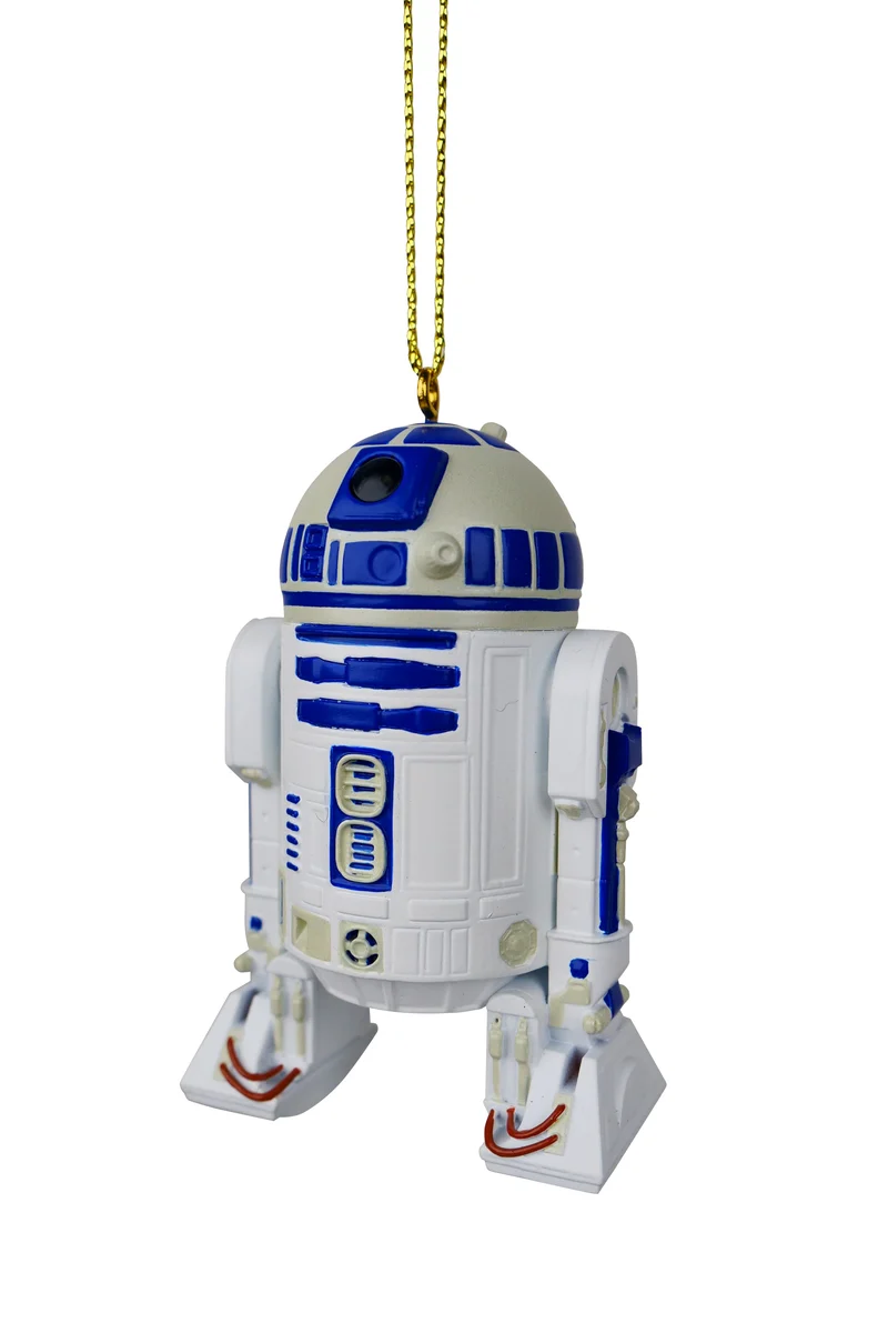 3D R2 -D2 - Hanging Christmas Tree Ornament