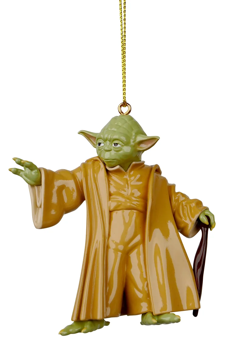 Kerstornament uit Star Wars - 3D Yoda