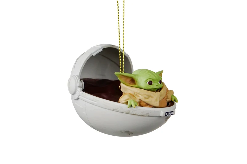 3D Yoda The Child - Kerstdecoratie uit Star Wars