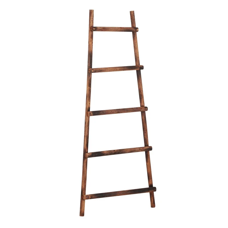 Decoratieve houten ladder, 49 × 29 × 119 cm