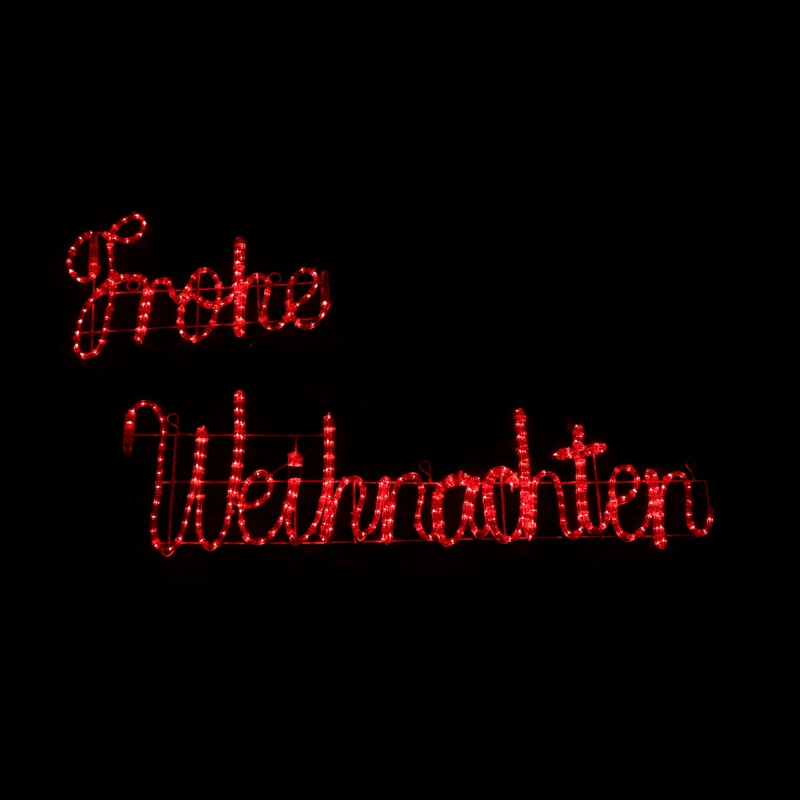 Frohe Weihnachten LED-motiefbord