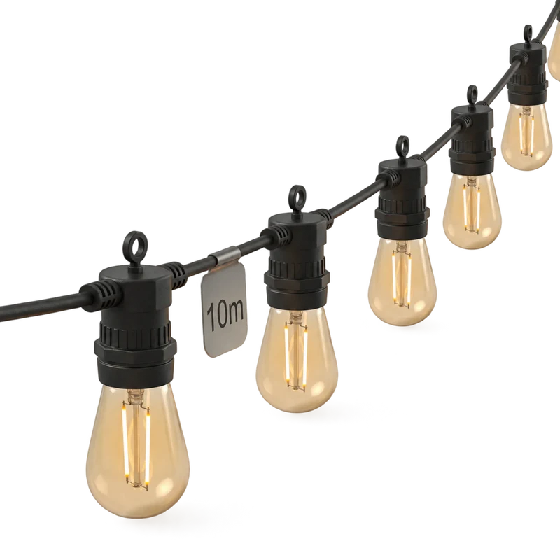 Calex String light 10M - Warm White - 10 bulbs