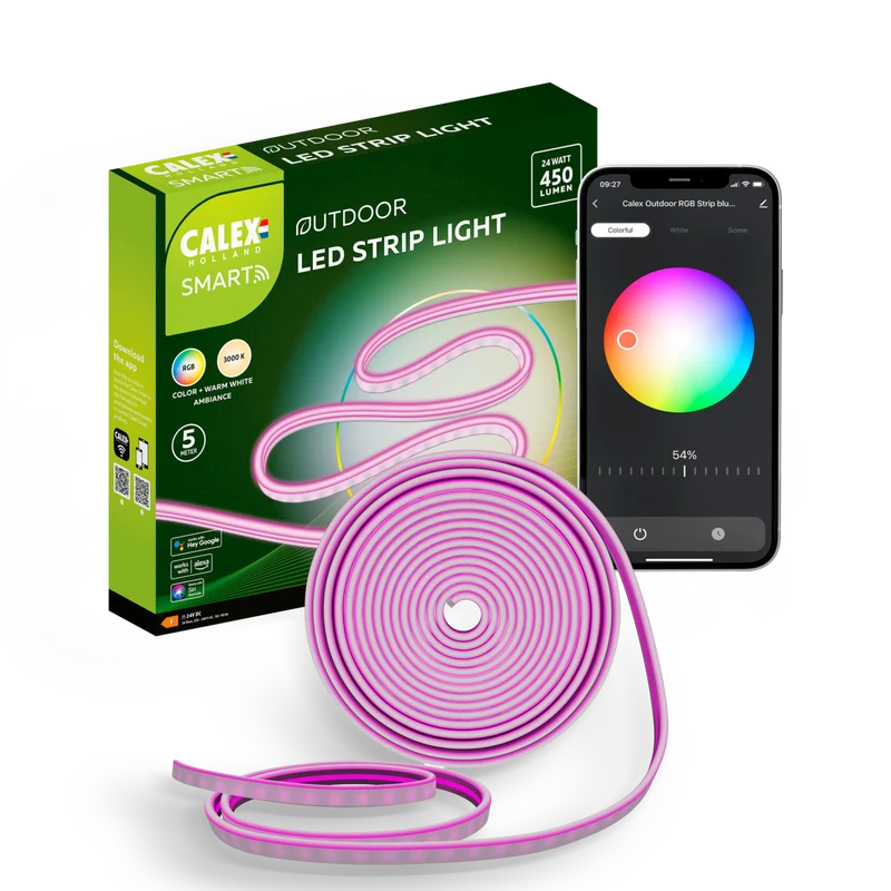 Calex Smart Strip Light - 5m - RGB + CCT