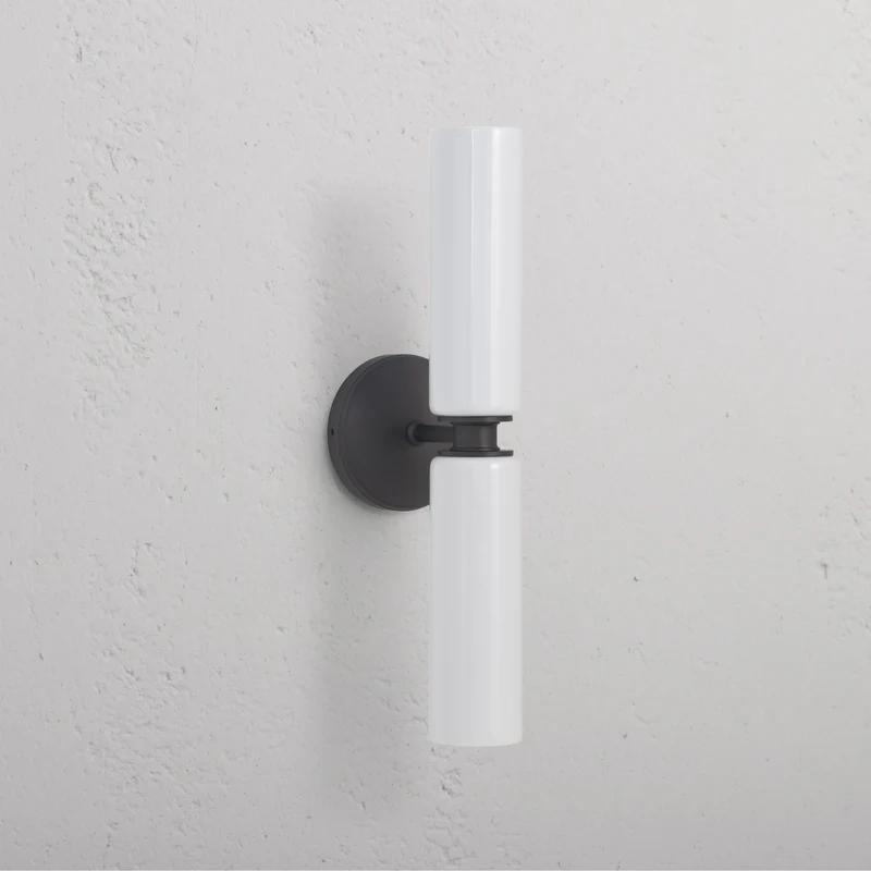 Claremont Medium Wall Light Fine Porcelain – Bronze