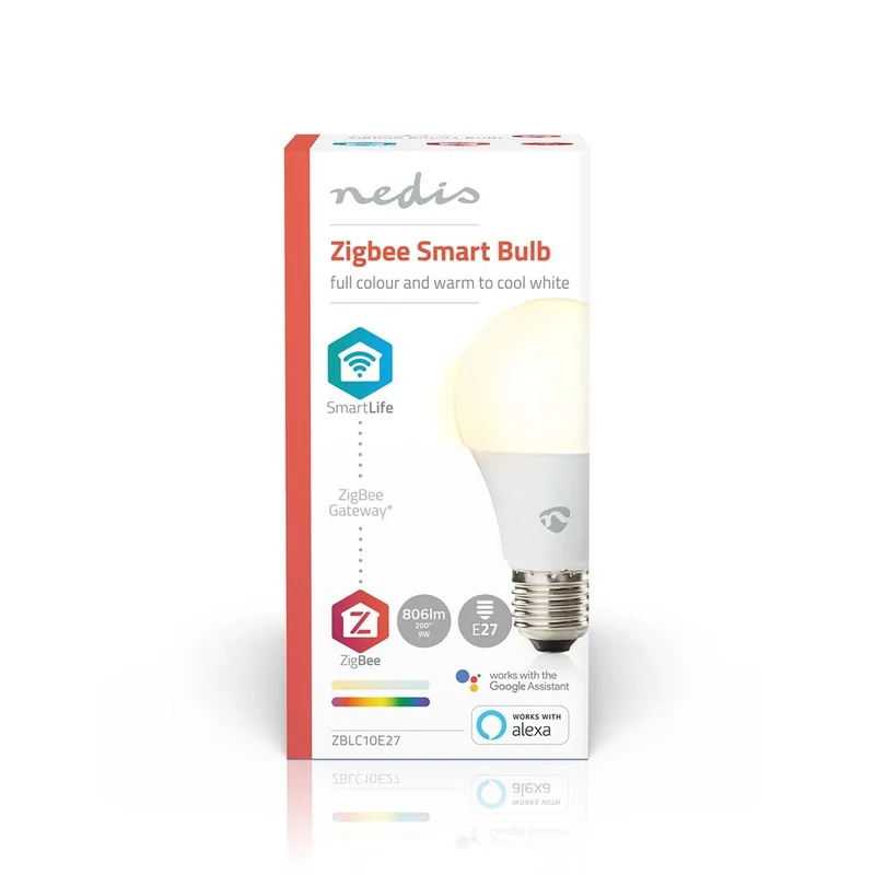 SmartLife Multicolour Lamp Zigbee 3.0 - E27 - 806 lm