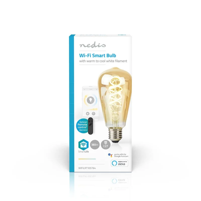 SmartLife LED Filamentlamp Wi-Fi - E27 - 360 lm