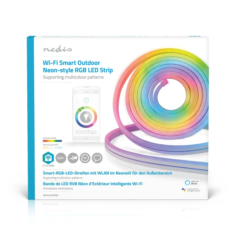SmartLife LED Strip Wi-Fi - Meerkleurig - SMD