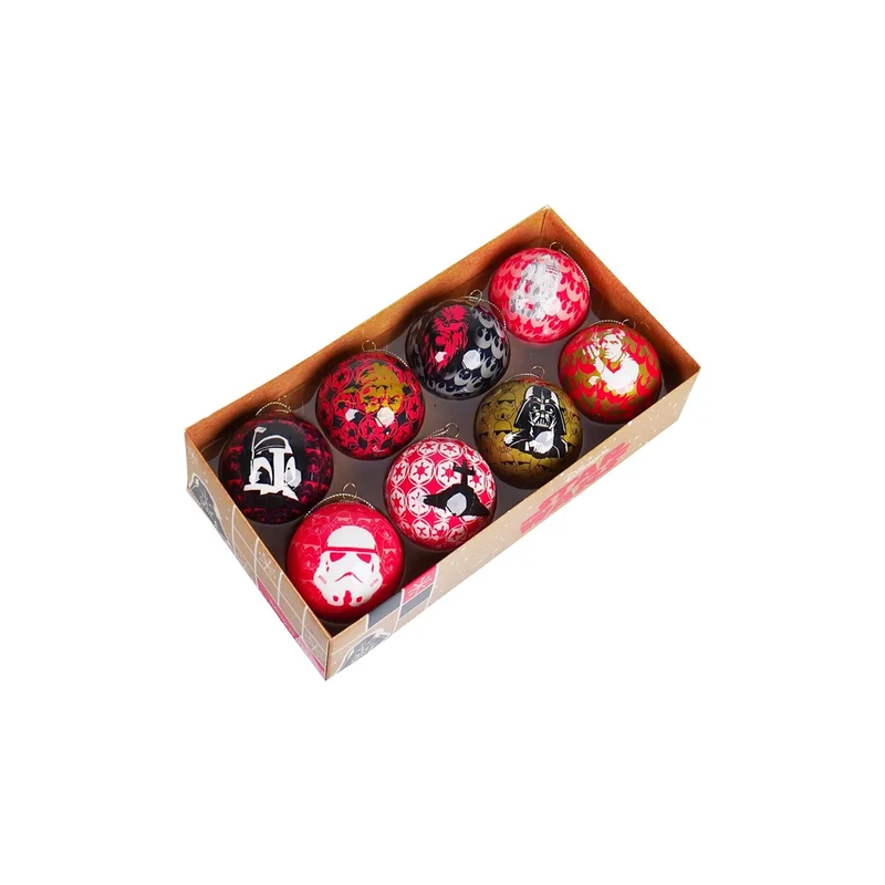 Star Wars 60 mm kerstballen - set van 8