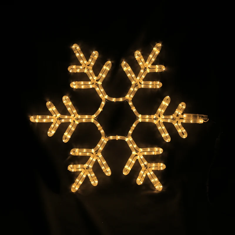 Sneeuwvlok LED-motief - 57x50cm