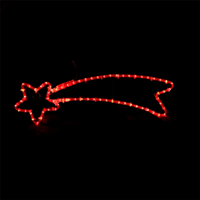 Shooting Star Christmas Light LED - 68x21 cm - rood