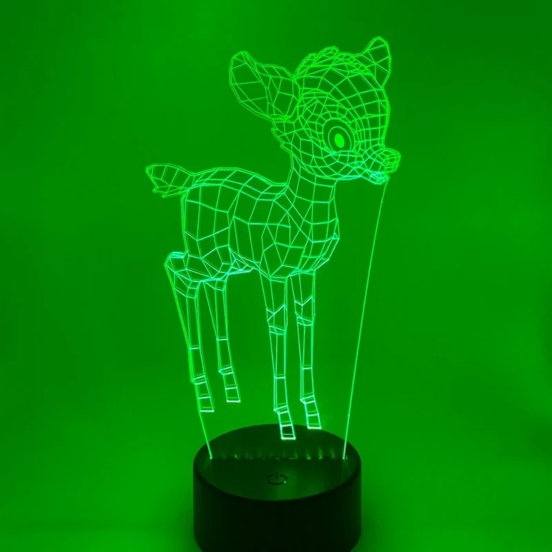 3D LED LAMP - BAMBI HERTJE
