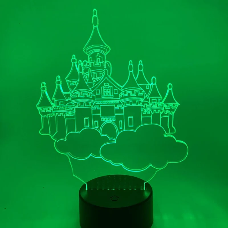 3D LED LAMP - LUCHTKASTEEL