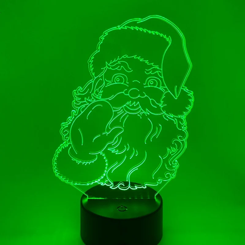 3D LED LAMP - KERSTMAN