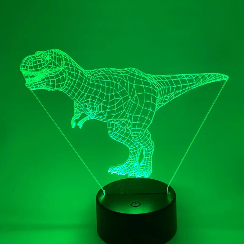 3D LED LAMP - DINOSAURUS - T- REX