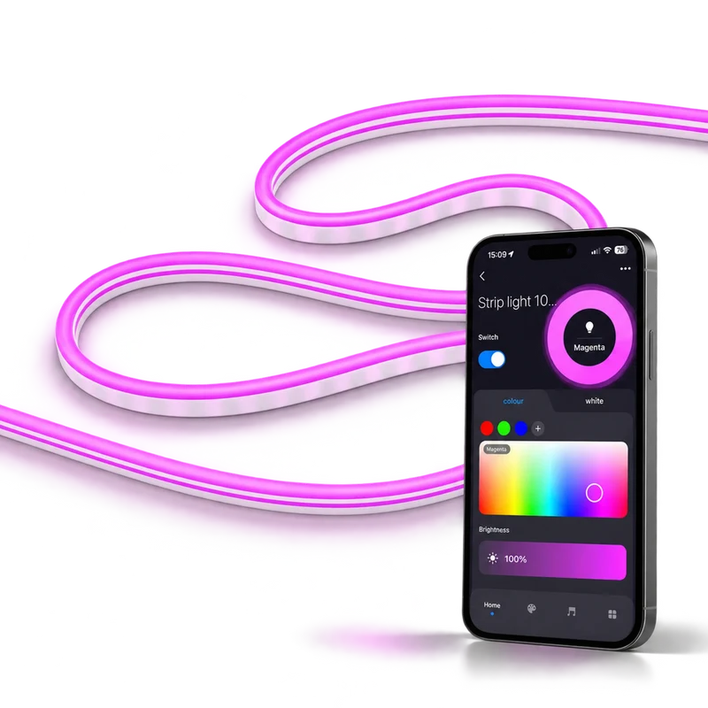 Calex Smart Outdoor LED Strip 5m – RGB + CCT