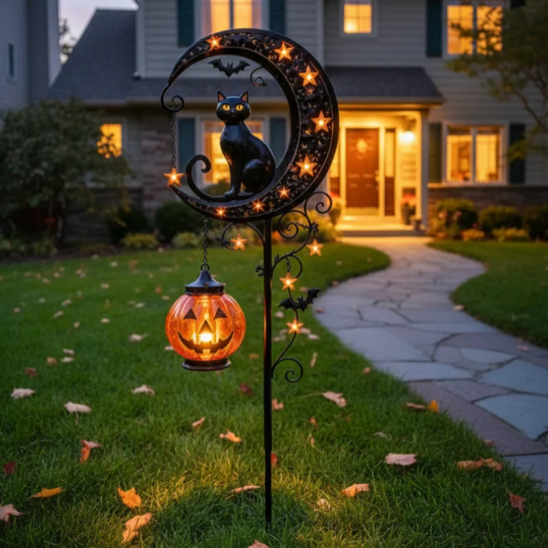 CATMOON SOLAR | Halloween decoratie voor buiten