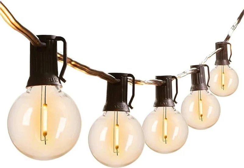 Lichtsnoer 15 meter 50 LED lampen - Tuinverlichting - Lichtslinger-Prikkabel- Terrasverlichting
