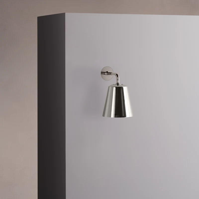 Richmond Small Wall Light – Polished Nickel