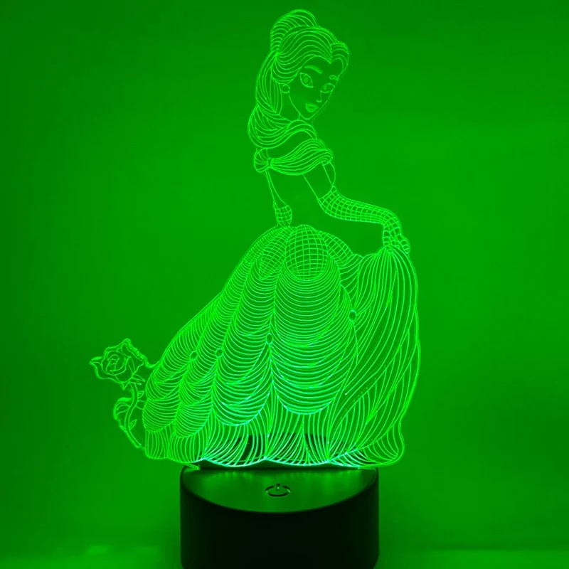 3D LED LAMP - Prinses