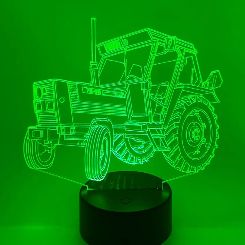 3D LED LAMP - TRACTOR 4