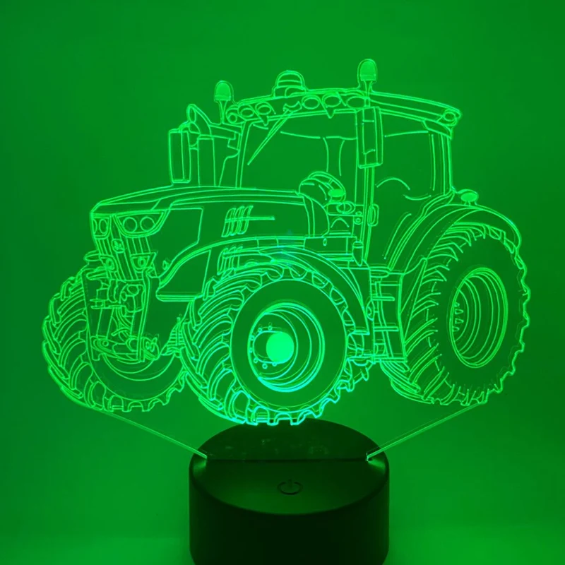 3D LED LAMP - TRACTOR 1
