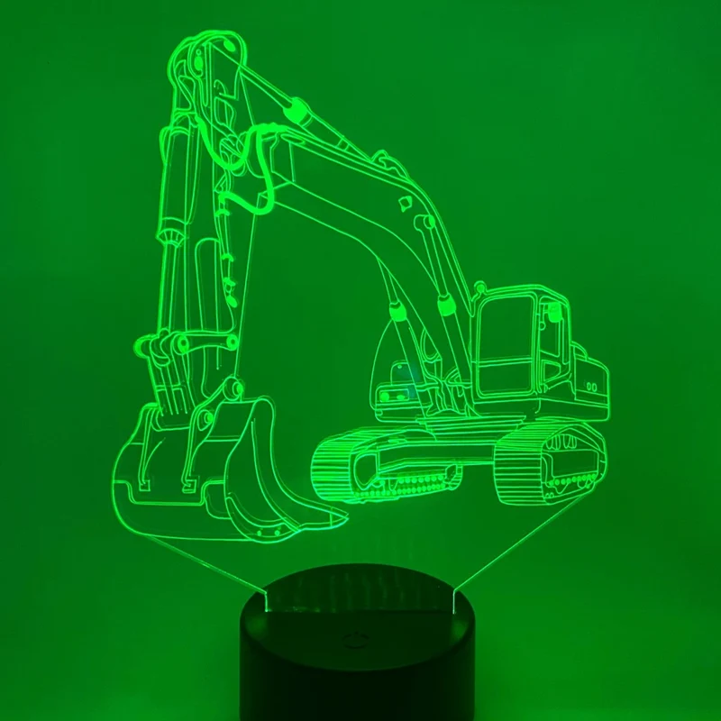 3D LED LAMP - GRAAFMACHINE 1