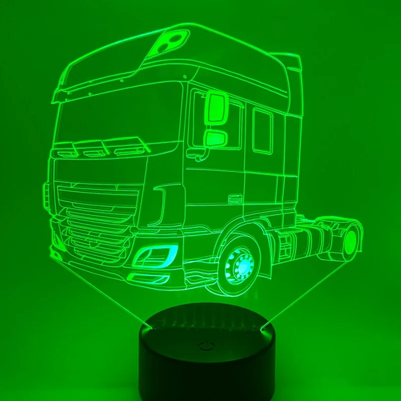 3D LED LAMP - VRACHTWAGEN SEMI 3