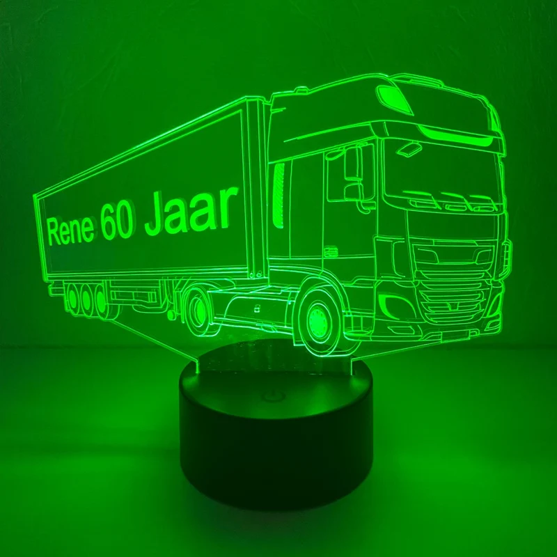 3D LED LAMP - VRACHTWAGEN 1