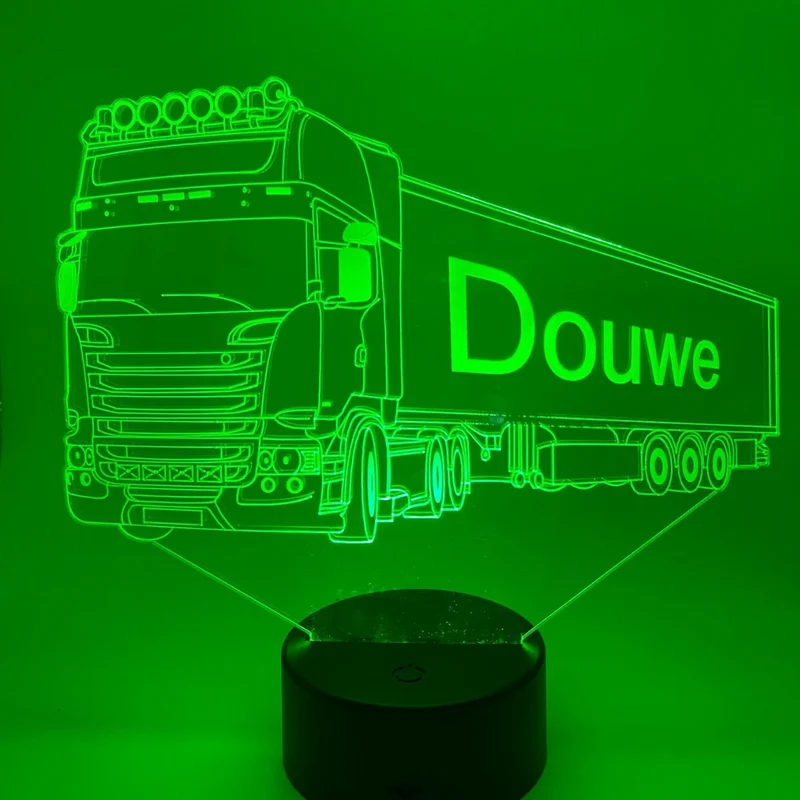 3D LED LAMP - VRACHTWAGEN 2