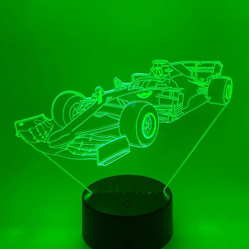 3D LED LAMP - FORMULE 1 MODEL 2