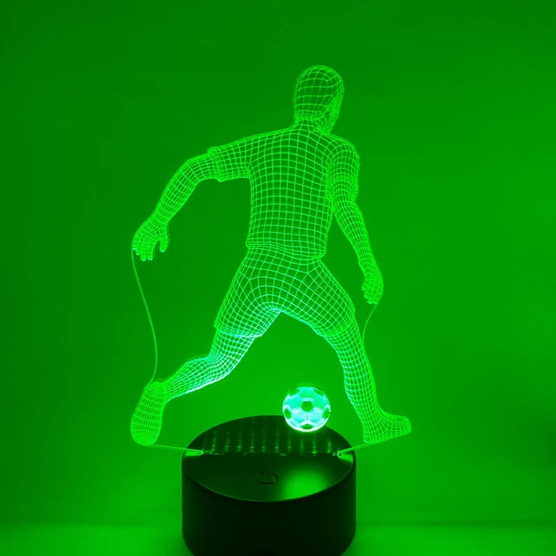 3D LED LAMP - VOETBALLER 2