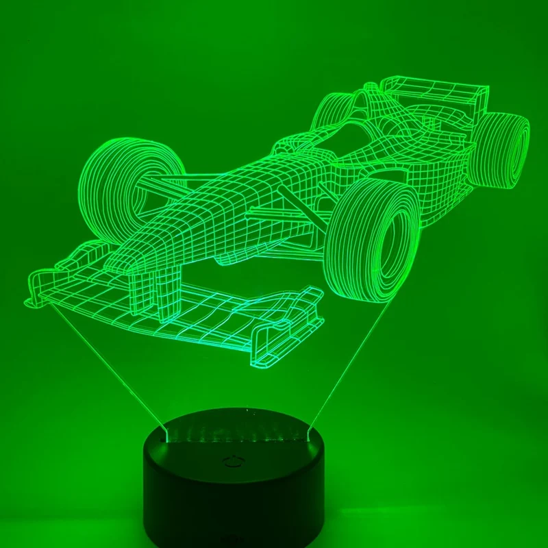 3D LED LAMP - FORMULE 1