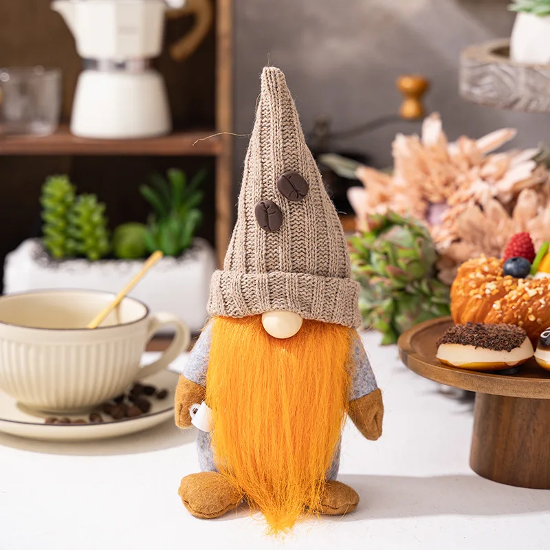 Scandinavische Koffie Kabouterpoppen – Sfeervolle Decoratie