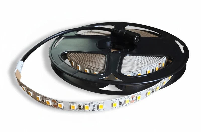 LEDstrip warmwit 3000K 5 meter | 24V DC - 9.6W - 120 LED's/m | binnenshuis IP20 | dimbaar