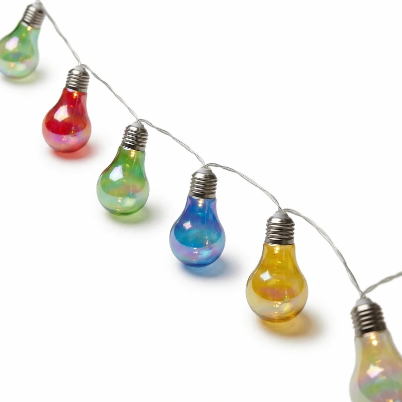 Cheqo® LED Feestverlichting - Feestverlichting LED - Gekleurde Feestverlichting - Multicolor Feestverlichting - Lichtsnoer Multicolor - Lichtsnoer Gekleurd - Partyverlichting - Party Lights - Lichtslinger Multicolor