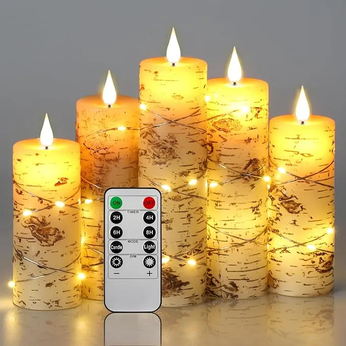 LumiFlame - Draadloze LED Kaarsenset voor Sfeervolle Verlichting
