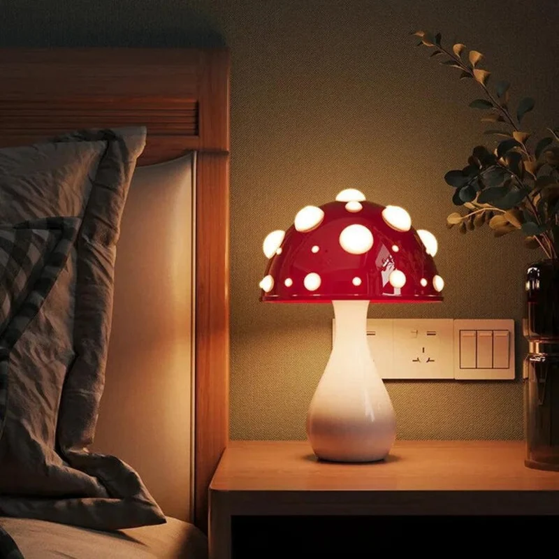 Paddenstoelen LED Lamp | Sfeervolle tafellamp geïnspireerd op de natuur