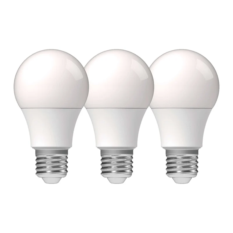 LED Lamp 806 lumen - 8W - Koelwit 4000K - E27 - 3 stuks