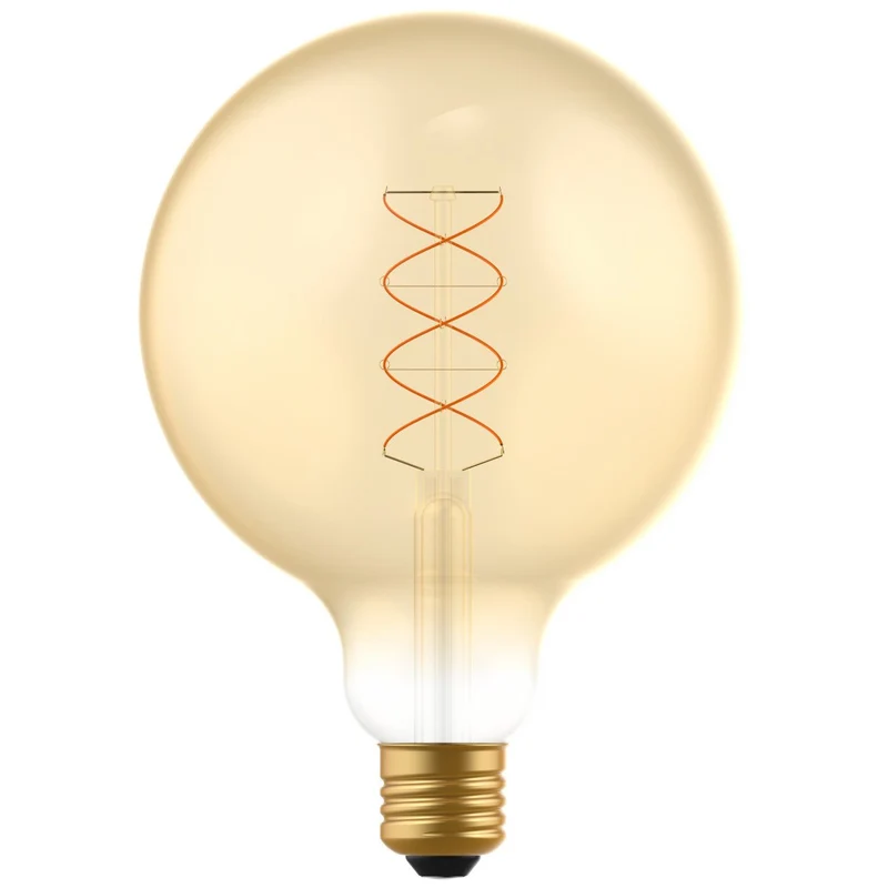 LED Filament Lamp Goud E27 XXL - 250 lumen - 4W - Extra Warmwit 1800K - Dimbaar - G125 Ø 12.5cm