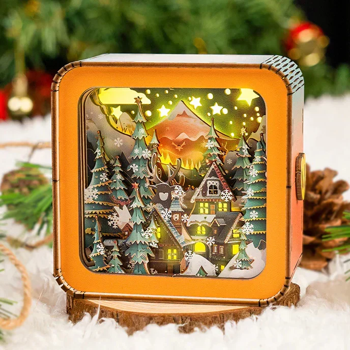 Festive3D - Betoverende Kerstpuzzel voor het Gezin